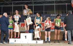 Cross du Courrier de l'Ouest, Eva sur le podium!