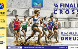 1/4 de finale des Championnats de France de cross-country 2025/26