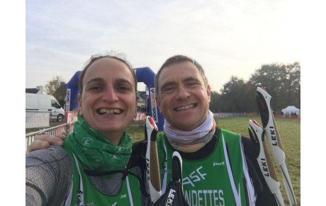 Compétition Marche Nordique , une première pour l'ASF 