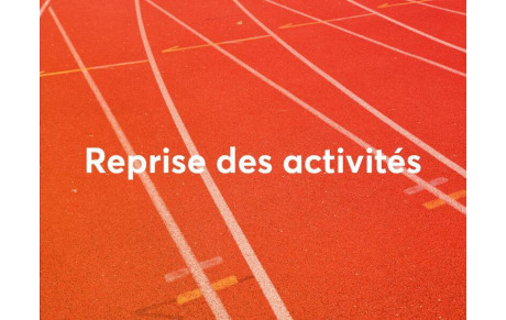 Bientôt la reprise des entraînements ..