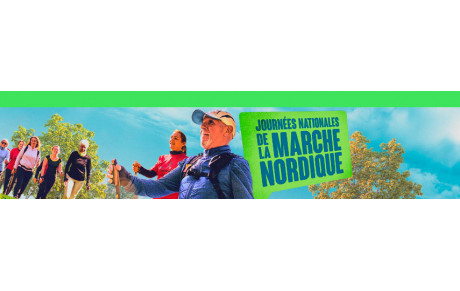 Le 1 octobre, Journée nationale de la Marche Nordique .