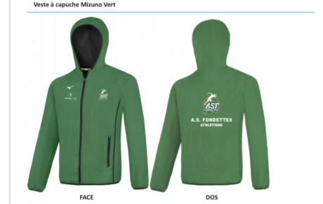 Les vestes Clubs peuvent être commandées, dépéchez-vous ! 