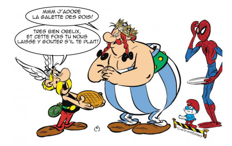 Galette des Rois, après l'effort ! 