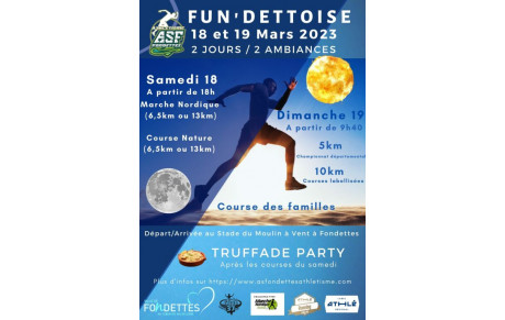 La Fun'dettoise, Inscrivez-vous ! 
